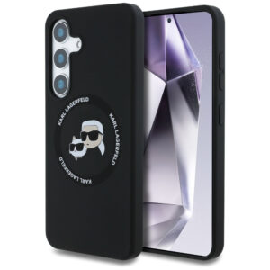 Karl Lagerfeld MagSafe dėklas Samsung Galaxy S25+ – juodas