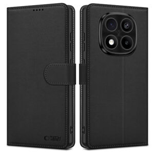 Tech-Protect Wallet dėklas Xiaomi Redmi Note 14 Pro/Pro+/Poco X7 – juodas -- Xiaomi Redmi Note 14 Pro