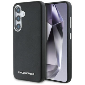 Karl Lagerfeld MagSafe dėklas Samsung Galaxy S25+ – juodas