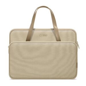 Tech-Protect nešiojamojo kompiuterio krepšys 13-14" - smėlio spalvos -- Laptop Bags