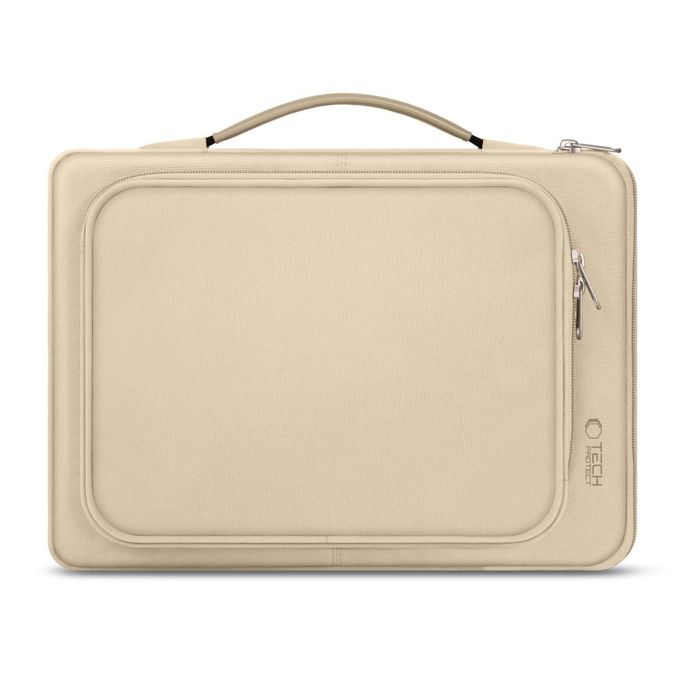 Tech-Protect Basic Bag 15-16" nešiojamajam kompiuteriui - smėlio spalvos -- Laptop Bags