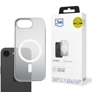 3mk Frosty MagCase, skirtas Apple iPhone 16E - baltas