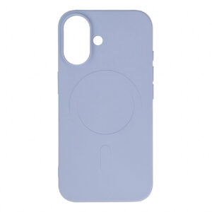 MagSafe silikoninis dėklas Samsung Galaxy A36 5G – violetinis