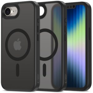 Tech-Protect MagMat MagSafe dėklas iPhone 16e – juodas -- iPhone 16e