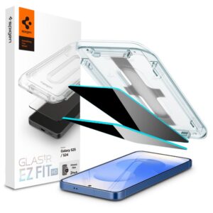 Spigen EZ Fit Privacy stiklas Galaxy S24/S25 (2 vnt.)