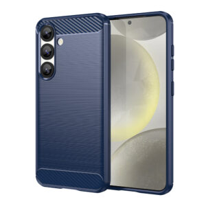 Carbon Case silikoninis dėklas iPhone 16e – mėlynas -- iPhone 16e