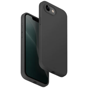 Uniq Lino MagClick dėklas iPhone 16e – pilkas