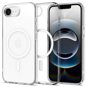Spigen Liquid Crystal MagSafe dėklas iPhone 16e – skaidrus