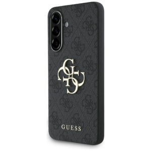 Guess Big 4G Logo dėklas Samsung Galaxy A36 – juodas