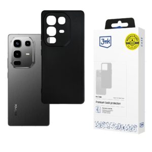3mk Matinis dėklas, skirtas Infinix Note 50 Pro – juodas -- Cell phone cases and covers