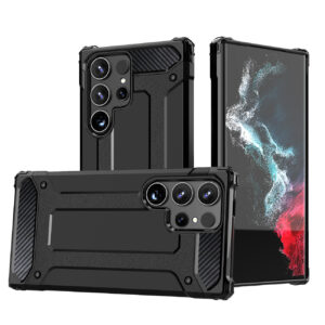Hybrid Armor dėklas Xiaomi Redmi 14C – juodas -- Xiaomi Redmi 14C