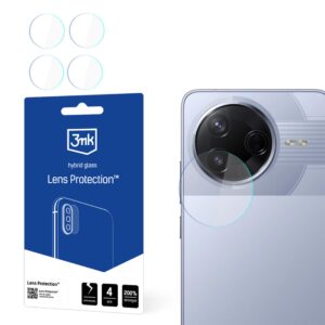 Hibridinis stiklas fotoaparato objektyvui 3mk objektyvo apsauga, skirtas Xiaomi Poco F7 Pro -- Xiaomi Poco F7 Pro