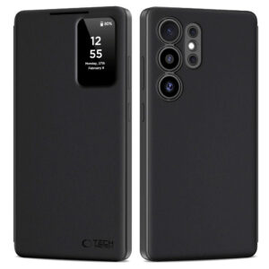 Tech-Protect Smart Wallet dėklas Samsung Galaxy S25 Ultra – juodas -- Samsung Galaxy S25 Ultra