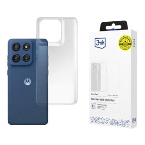 3mk šarvų dėklas, skirtas Motorola Moto Edge 60/60 Fusion – skaidrus -- Motorola Moto Edge 60