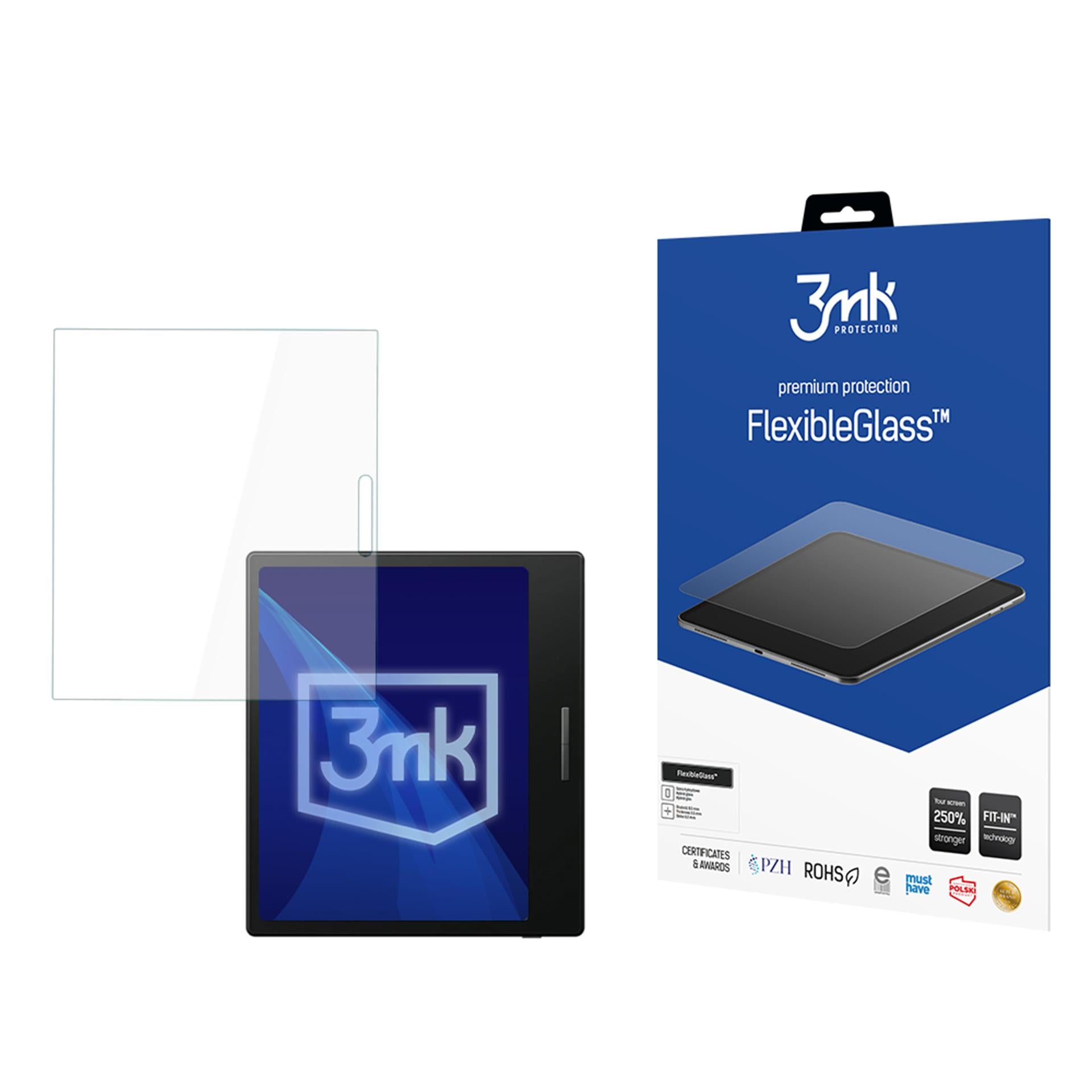 Hybrid glass 3mk flexibleglass on onyx boox go 7 / go spalva 7 (gen ii) -- Cell phone tempered glass