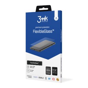 Hibridinis stiklas 3mk FlexibleGlass v2.0, skirtas Apple iPhone 16 Pro