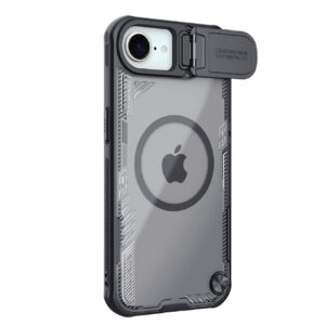 Nillkin Iceblade MagSafe dėklas iPhone 16e – juodas