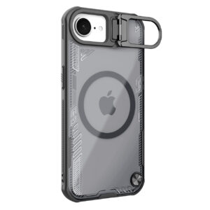 Nillkin Iceblade MagSafe dėklas iPhone 16e – juodas