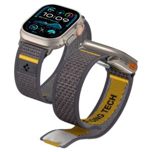 Spigen Athlex oro dirželis, skirtas Apple Watch 44/45/46/49 mm – pilka