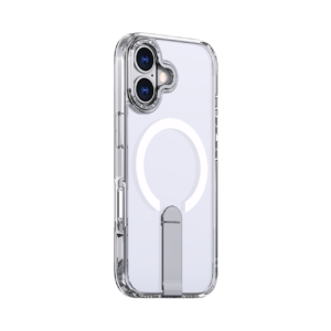 Hybrid Armor X Case iPhone 17 su stovu, suderinamas su MagSafe – skaidrus -- Cell phone cases and covers