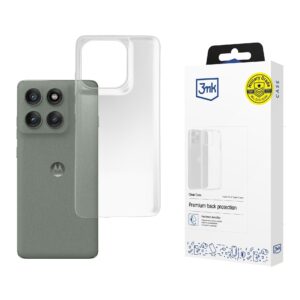 3mk šarvų dėklas, skirtas Motorola Edge 60 Pro – skaidrus -- Motorola Edge 60 Pro
