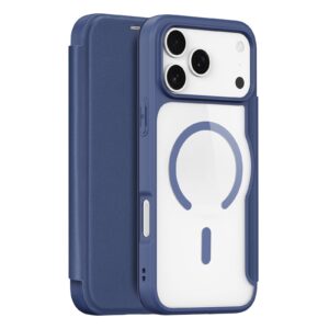 Dux Ducis Skin X Pro MagSafe dėklas iPhone 17 Pro – mėlynas