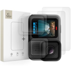 Tech-Protect Glass Fit+ grūdintas stiklas GoPro Hero 13 – skaidrus (2 vnt.) -- Cell phone tempered glass
