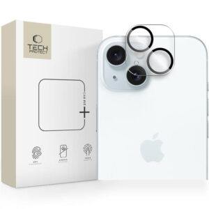 Tech-Protect Cam Fit+ kameros stiklas iPhone 14/15 – skaidrus -- iPhone 14 / iPhone 14 Plus / iPhone 15 / iPhone 15 Plus