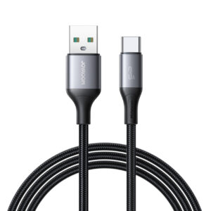 Joyroom Laidas S-A28 Flash Series 3A USB-A - USB-C 2m juodas