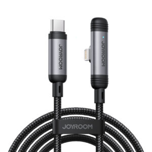 Joyroom Laidas S-A56 EnjoyX Series 90° USB-C - Lightning 30W 1.2m juodas
