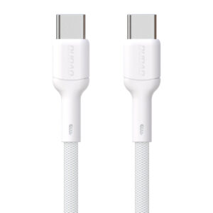 Dudao Laidas L9C 65W USB-C - USB-C 1m - baltas