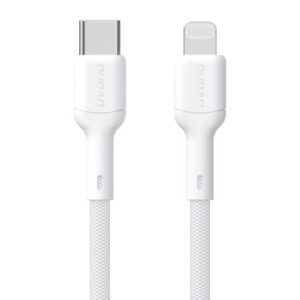 Dudao Laidas L9X 30W USB-C - Lightning 1m - baltas