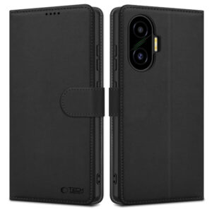 Tech-Protect Wallet dėklas Xiaomi Poco F7 5G – juodas -- Xiaomi Poco F7