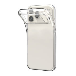 Puro itin plonas TPU dėklas iPhone 17 Pro Max – skaidrus