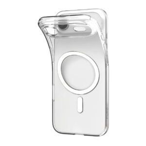 Puro 0.3 MAG plonas MagSafe dėklas iPhone 17 Air – skaidrus