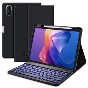 Tech-Protect SC Pen dėklas Redmi Pad 2 11.0 su klaviatūra – juodas -- Xiaomi Redmi Pad 2
