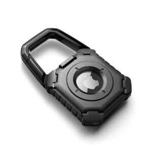 Tech-Protect Kevlar dėklas AirTag – juodas -- Apple AirTag