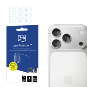 3mk objektyvo apsaugos kameros objektyvo stiklas, skirtas Apple iPhone 17 Pro