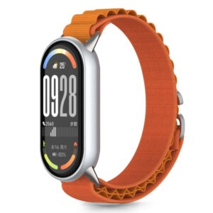 Tech-Protect Nylon Pro dirželis, skirtas Xiaomi Smart Band 8 / 9 / 10 / NFC - oranžinė -- Xiaomi Smart Band 8