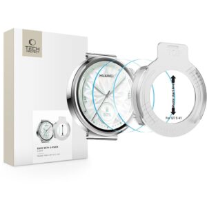 Tech-Protect Easy Set+ stiklas Huawei Watch GT 5 41 mm, 2 vnt. -- Huawei Watch GT 5 (41mm)