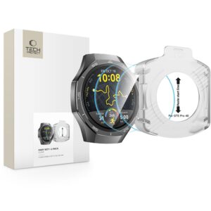 Tech-Protect Easy Set+ stiklas Huawei Watch GT 5 Pro 46 mm (2 vnt.) -- Huawei Watch GT 5 Pro (46mm)