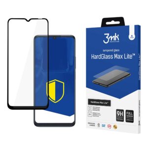 3mk HardGlass Max Lite juodas grūdintas stiklas, skirtas TCL 505 -- Cell phone tempered glass