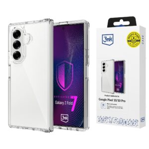 3mk armor dėklas skirtas Samsung Galaxy Z Fold 7 - Transparent