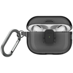 Uniq Glase Pro Lock dėklas AirPods Pro 2 – juodas