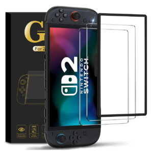 Nintendo Switch 2 ekrano apsaugų rinkinys -- Cell phone tempered glass