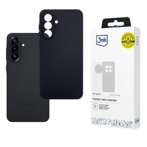 3mk Matt Case Pro, skirtas Samsung Galaxy A36 – matinė juoda