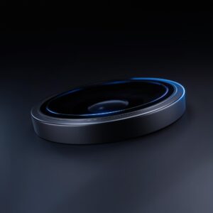 3mk Lens Protection Pro grūdintas stiklas, skirtas iPhone 16e – juodas