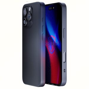 3mk Matt Case Pro Apple iPhone 16 Pro - Matinė juoda -- iPhone 16 Pro