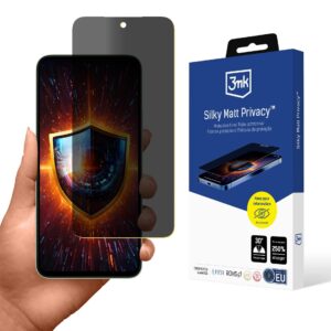3mk Silky Matt Privacy ekrano apsauga, skirta Xiaomi Redmi 15 4G / 5G -- Xiaomi Redmi 15