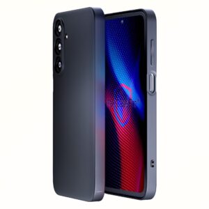 3mk Matt Case Pro, skirtas Samsung Galaxy M35 5G – matinė juoda -- Samsung Galaxy M35 5G